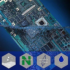 Click to open large image Zestron - Vigon N600 Aqueous-based, pH neutral Defluxing Agent for Spray-in-air Cleaning Processes